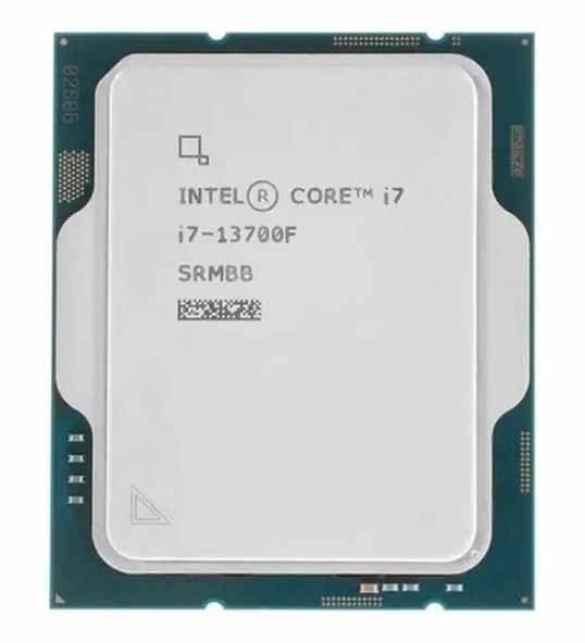 INTEL CORE i7 13700F 54MB 16çekirdekli VGA YOK 1700p 65w Kutusuz+Fansız ürün görseli 1