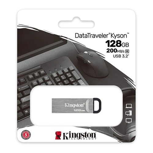 KINGSTON 128GB USB 3.2 Usb Bellek Kyson DTKN/128GB ürün görseli 1