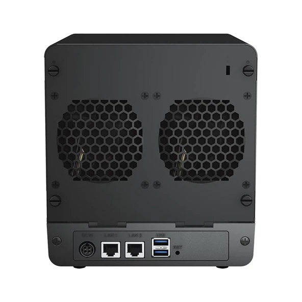 SYNOLOGY 4diskli Realtek QC-2GB RAM-2-Gigabit Nas Server DS423 - Resim 4
