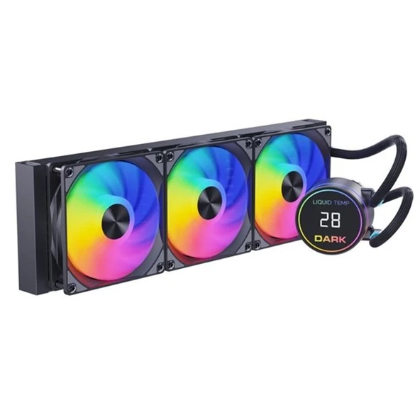 DARK 360mm FREEZER W362 DKCCW362 RGB Sıvı Soğutmalı AM5-1851p İşlemci Fanı ürün görseli 1