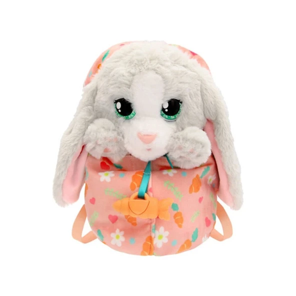 BAW02000 Sesli Tavşan 20 cm Peluş - Resim 5