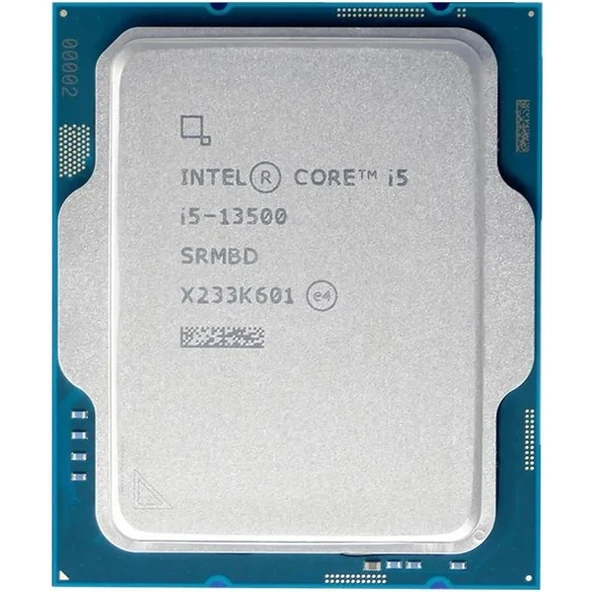 INTEL CORE i5 13500 35MB 14çekirdekli O/B HD VGA 1700p 65w Kutusuz+Fansız ürün görseli 1