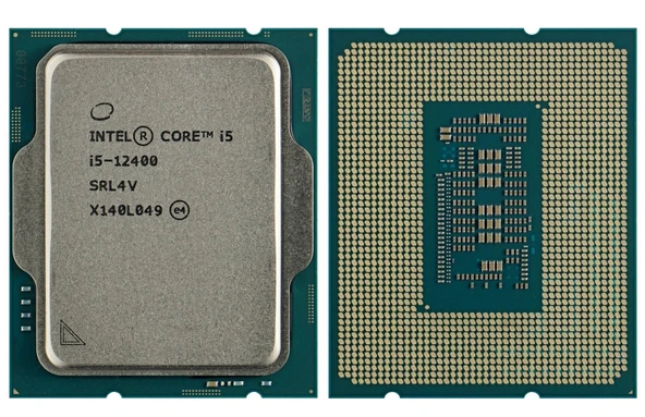 INTEL CORE i5 12400 18MB 6 Çekirdekli O/B UHD VGA 1700p Kutusuz+Fansız ürün görseli 1