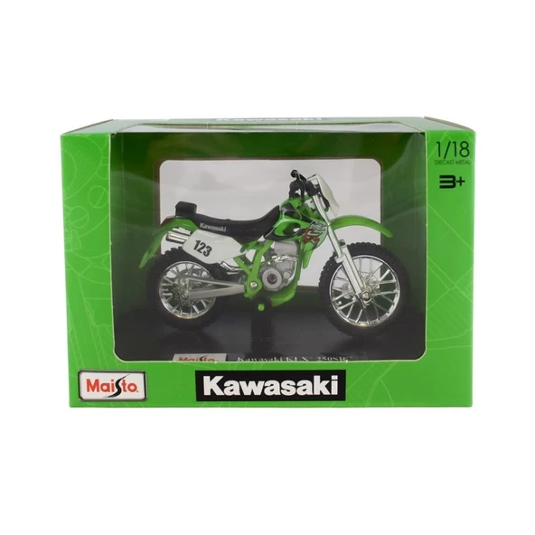 NessiWorld 39025 Kawasaki Ninja H2 R Motosiklet 1:18 -Necotoys ürün görseli 1