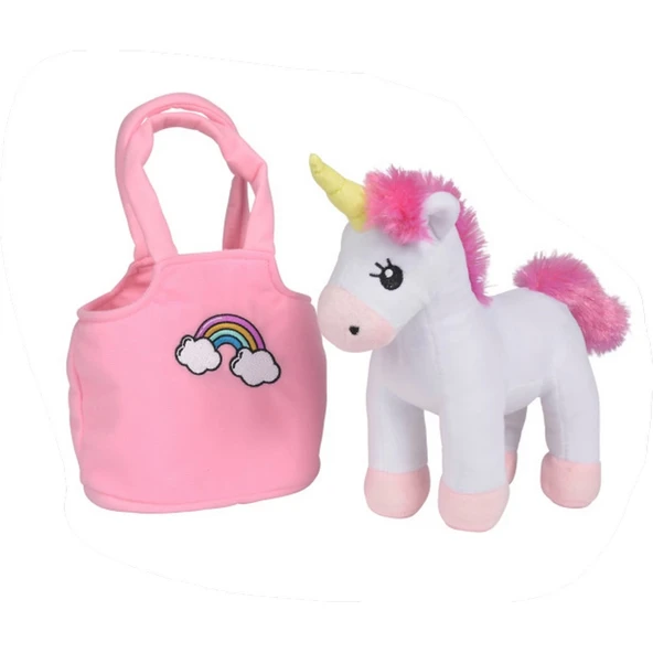 Çanta Unicornlu Peluş SMB-105560064 - Resim 2