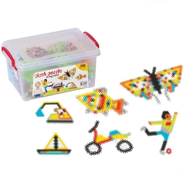 Çiçek Puzzle Küçük Boy 250 Parça ürün görseli 1