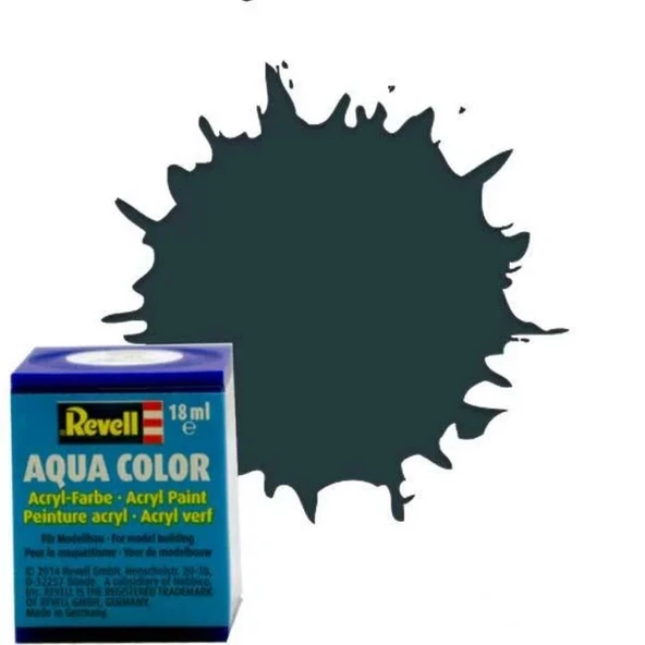 Aqua Color Dark Green - Mat Boya - 18 ml ürün görseli 1