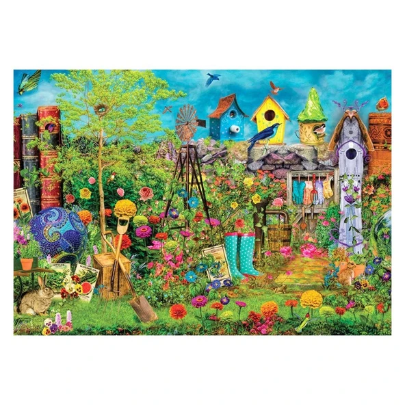 NessiWorld Summer Garden 1500 Parça Puzzle ürün görseli 1