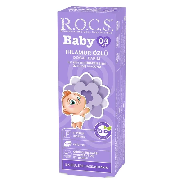 .Baby Diş Macunu 0-3 Yaş 35 ml Ihlamur ürün görseli 1