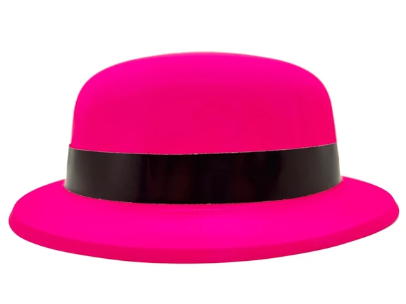 Neon Partisi Pembe Renk Melon Plastik Parti Şapkası ürün görseli 1
