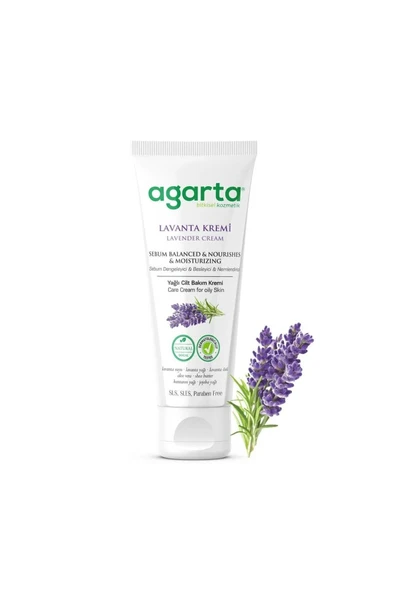 Doğal Cilt Bakım Kremi 75 ml Lavanta ürün görseli 1
