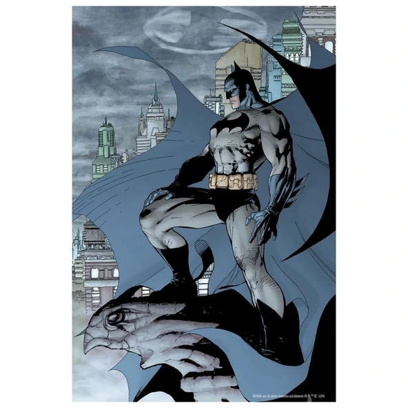 Batman Figür ve 300 Parça Puzzle - Resim 2
