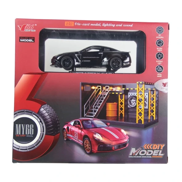1/32 Nissan GTR Spor Otomobil ürün görseli 1