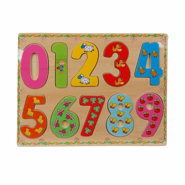 5215 -Puzzle Numbers 10 Parça ürün görseli 1