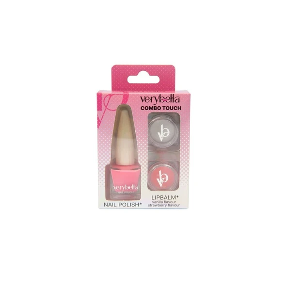 VRB37000 NessiWorld - Bakım Seti (2 farklı renk ve aromalı lip gloss+oje) ürün görseli 1