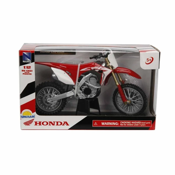57443 NessiWorld-MODEL ARAÇ CFR450R Kırmızı 1:12 - Resim 4