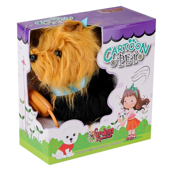PFTB267 Yürüyen Tasmalı Peluş Köpek ürün görseli 1