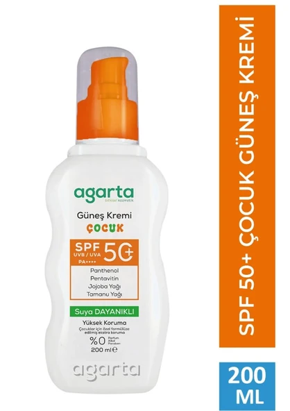 Doğal Güneş Kremi Çocuk 50 SPF 200 ml ürün görseli 1