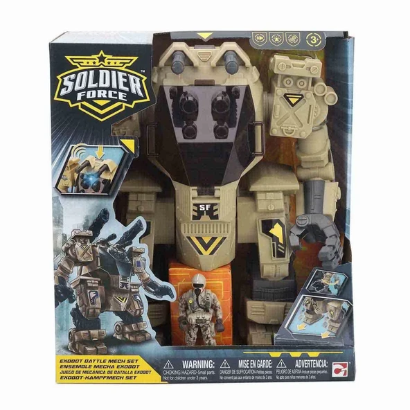 Soldier Force Exobot Savaş Mekanizması Seti - Resim 2