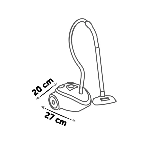 Smoby Elektrikli Süpürge - Resim 2