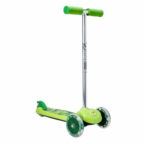 3 Tekerlekli  Işıklı Scooter - Resim 2