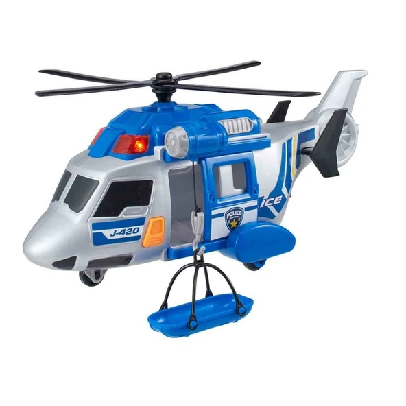 Teamsterz Sesli ve Işıklı Polis Helikopteri ürün görseli 1