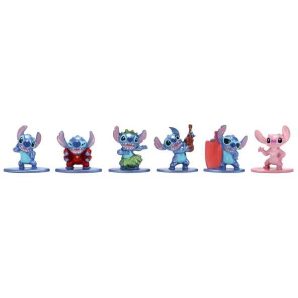 Stitch Nano 6'lı Diorama Figür Paketi ürün görseli 1