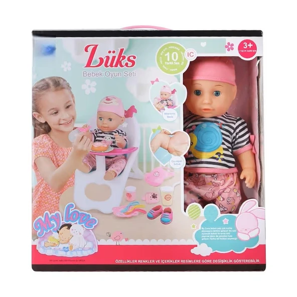 35 CM BEBEK VE MAMA SANDALYESİ - Resim 3