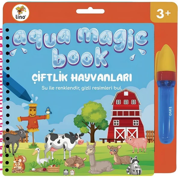 Aqua Magic Book Çiftlik Sihirli Boyama Kitabı ürün görseli 1