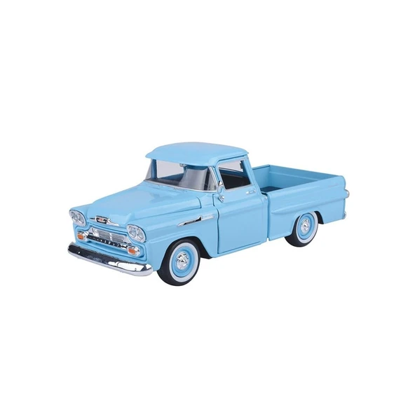 MM-79311 1:24 1958 CHEVY APACHE FLEETLINE PICKUP - Resim 2