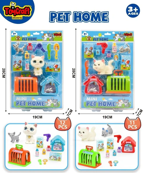 832-214 TOYCRAFT PET OYUN SETİ *64 -TYC ürün görseli 1
