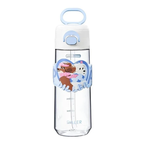 D2540 DILLER 700 ML BOYUN ASKILI TRITAN SU MATARASI ürün görseli 1