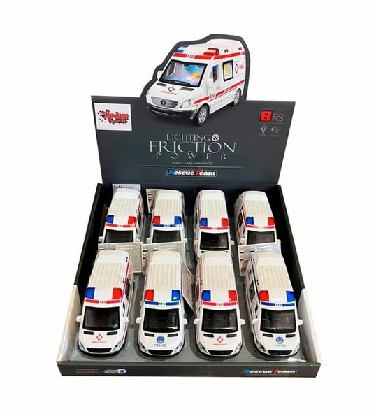 HT-7737 SURT.IŞIKLI SESLİ AMBULANS POLİS -VRD ürün görseli 1
