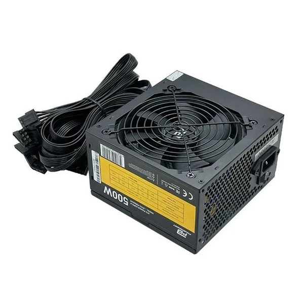 POWERBOOST 500W PB500AR 12cm Fanlı Power Supply ürün görseli 1