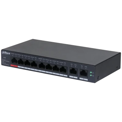 DAHUA 8port PoE 110w Gigabit Cloud Yönetilebilir Switch CS4010-8GT-110 ürün görseli 1