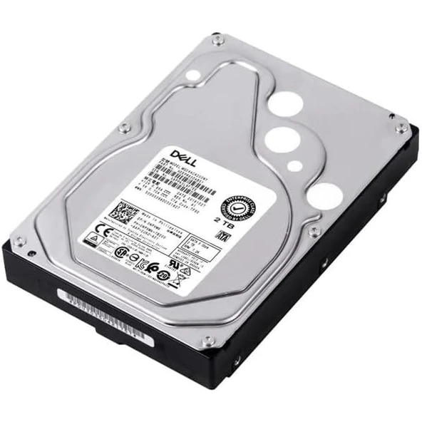 DELL 2TB 3.5" 400-BKDO 7200 RPM SATA-3 Enterprise Nas ve Güvenlik Diski ürün görseli 1