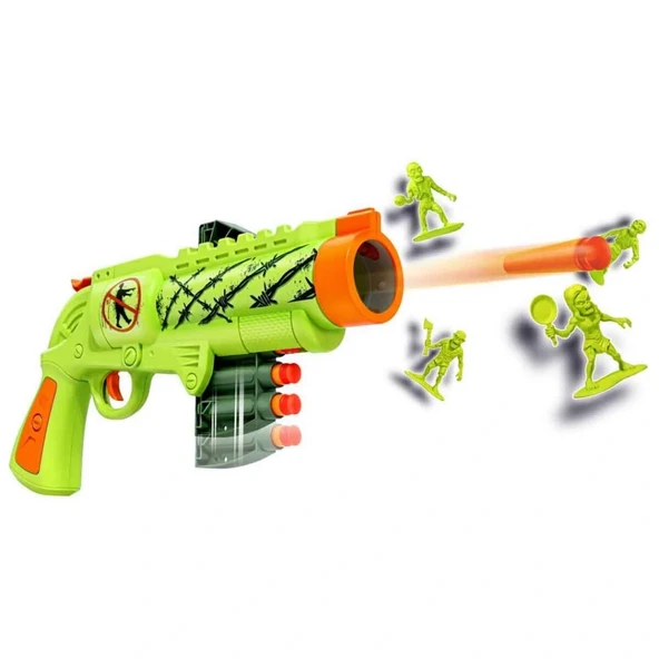 Zombie Hunter  Sünger Dart Atan Silah 31 cm - Resim 2