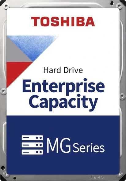 TOSHIBA 8TB MG08 MG10ADA800E 256MB 7200RPM ENTERPRISE SATA-3 NAS VE GÜVENLİK DİSKİ ürün görseli 1