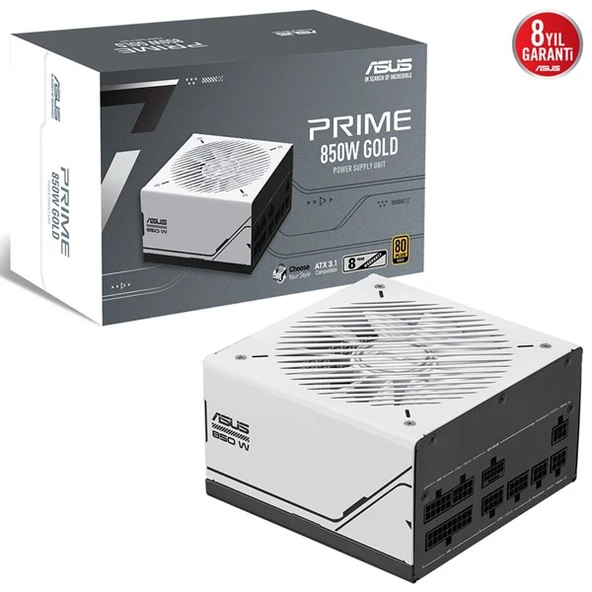 ASUS 850W 80+ GOLD Prime AP-850G Tam Modüler Power Supply ürün görseli 1