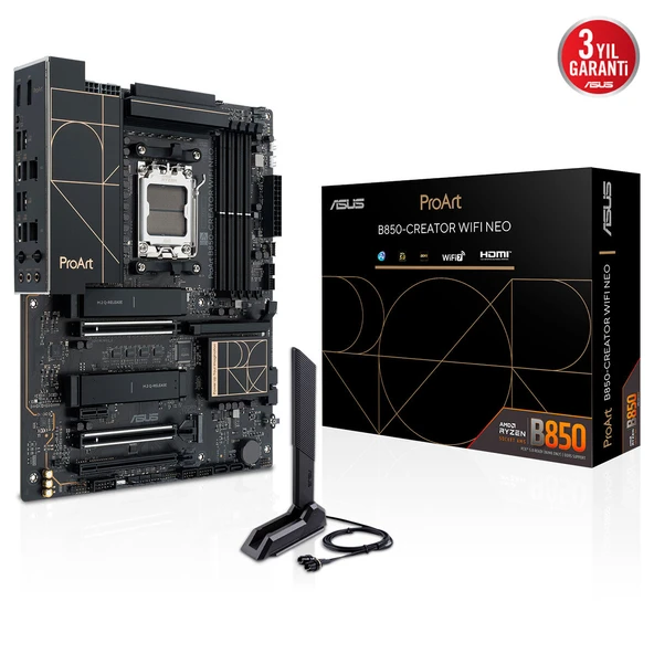 ASUS PROART B850-CREATOR WIFI NEO AMD ürün görseli 1