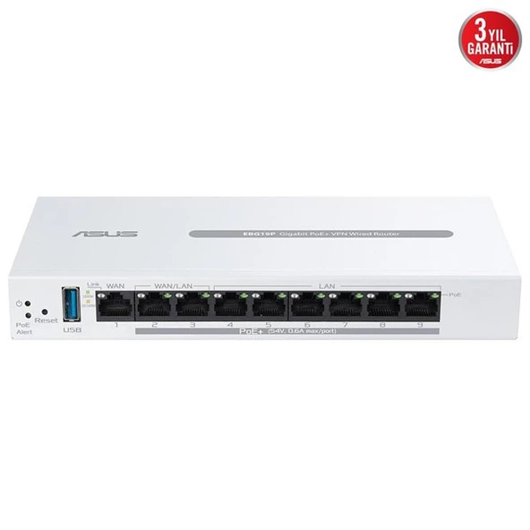 ASUS 8port Expertwıfı EBG19P Gigabit Vpn Router ürün görseli 1