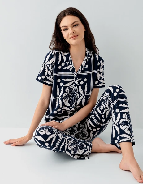 Arnetta 3567-S Kadın Gömlek Pijama Takım ürün görseli 1