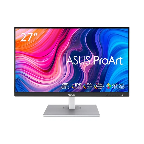 ASUS 27" IPS PROART PA278CV 5MS 75Hz HDMI-DP-mDP Grafik Tasarım Monitör (2560 X 1440) ürün görseli 1