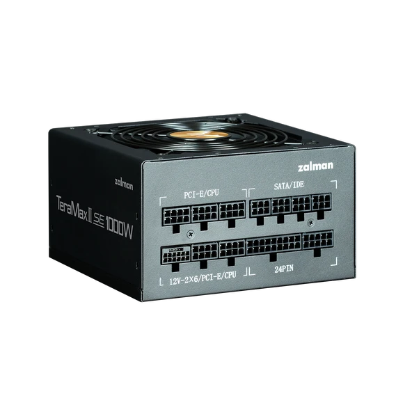 ZALMAN 1000W 80+ Gold ZM1000-TMX2SE (TeraMaxIISE) PCIE 5.1 Tam Modüler Power Supply ürün görseli 1