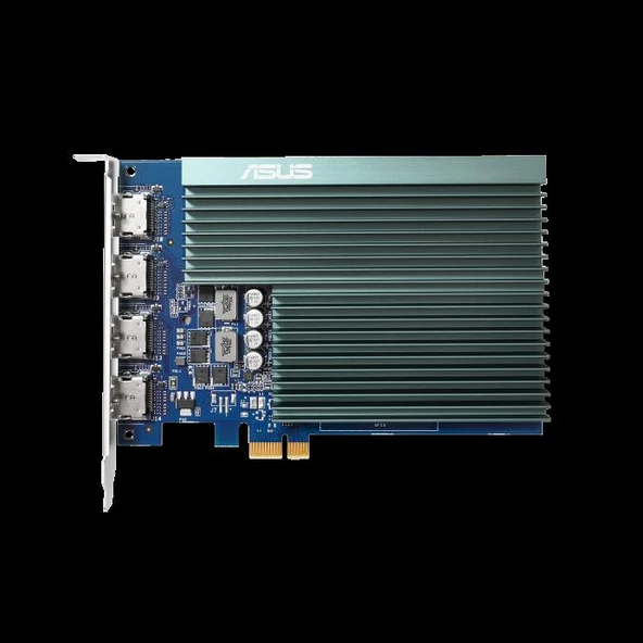 ASUS GT730 2GB 4H-SL-2GD5 GDDR5 64bit 4X HDMI PCIe 16X v2.0 Fansız ürün görseli 1