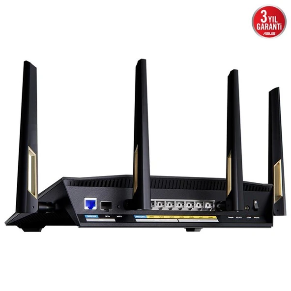 ASUS RT-BE88U WIFI7 BE7200 Gaming Router - Resim 8