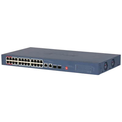 DAHUA 24port CS4226-24ET-240 10/100 2-SFP 240W Cloud PoE Switch ürün görseli 1
