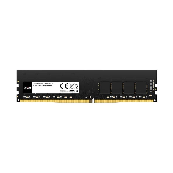 LEXAR 32GB DDR4 3200MHZ CL22 PC RAM VALUE LD4AU032G-B3200GSST ürün görseli 1