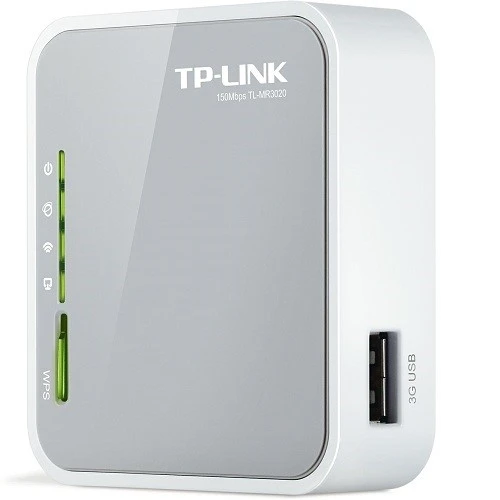 TP-LINK TL-MR3020 N300 2.4GHZ EV Ofis Tipi 3G-4G Router ürün görseli 1