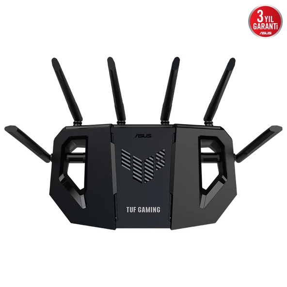 ASUS TUF-BE6500 WIFI7 Dual Band EV Ofis Tipi Router ürün görseli 1